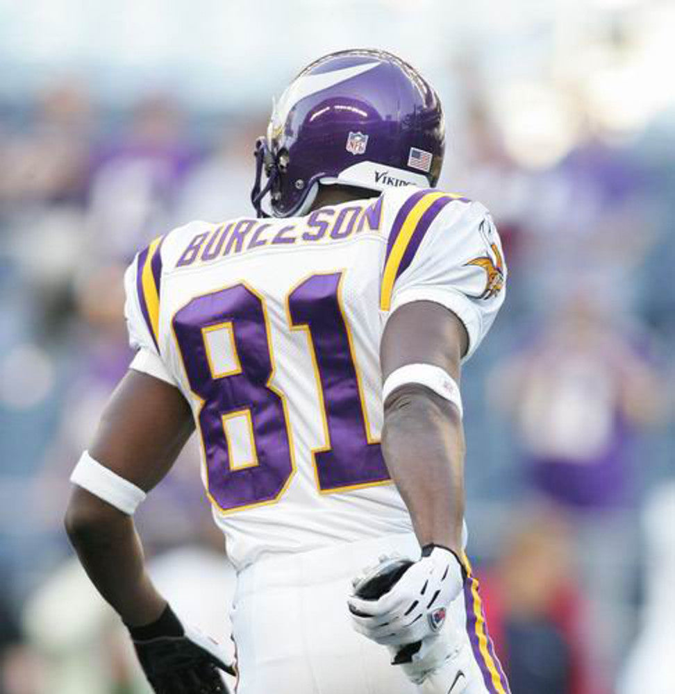 Minnesota Vikings Nate Burleson NFL jersey front view