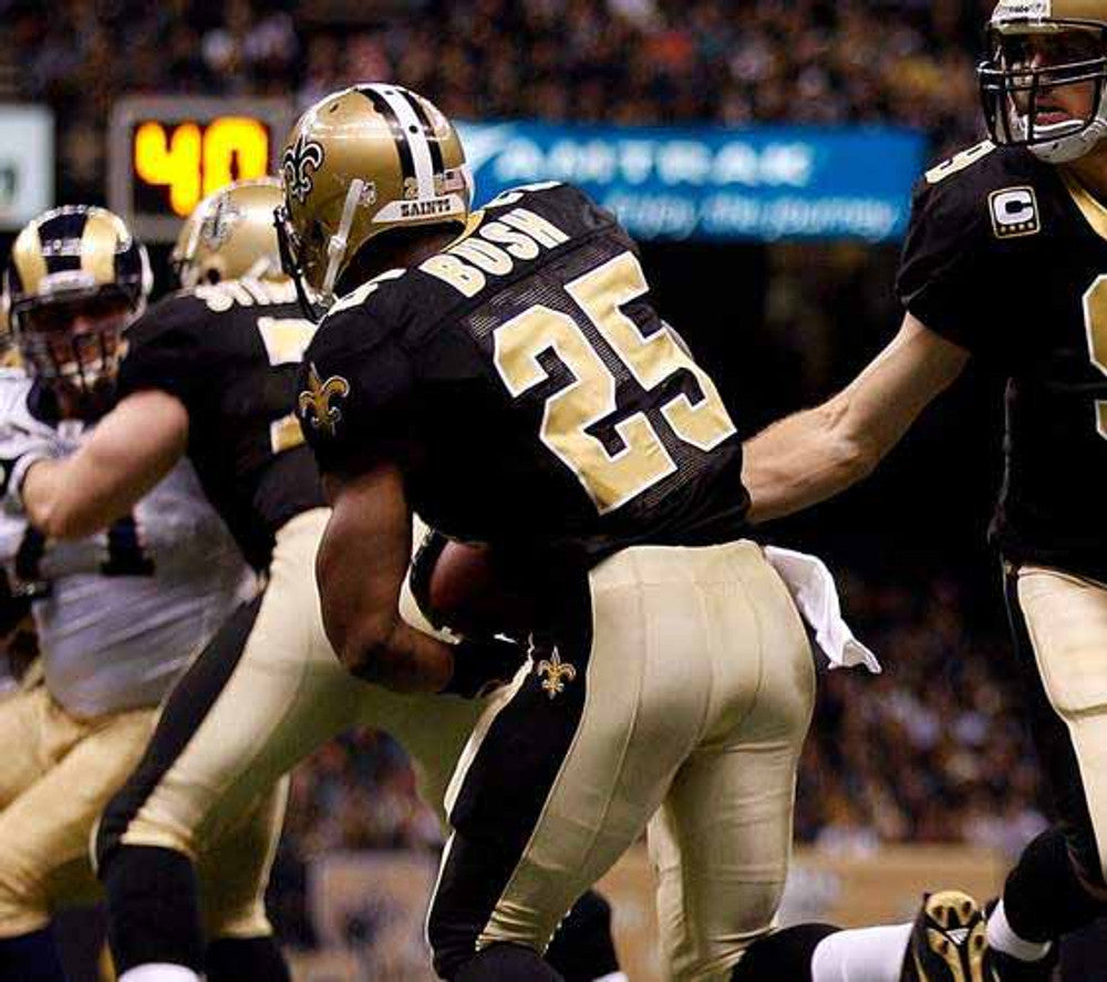 New Orleans Saints Reggie Bush NFL jersey front view