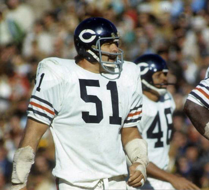 Chicago Bears Dick Butkus NFL jersey front view