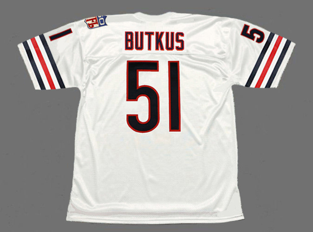 Chicago Bears Dick Butkus NFL jersey front view