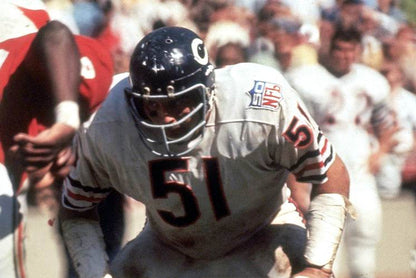 Chicago Bears Dick Butkus NFL jersey front view