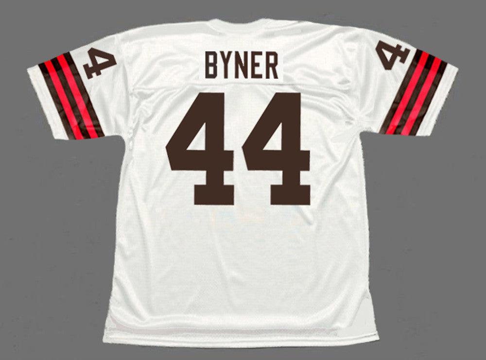 Cleveland Browns Earnest Byner NFL jersey front view