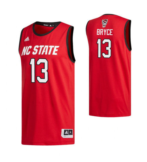 Nc State Wolfpack 13 Cj Bryce College Basketball Jersey Red | Stitched Jersey RTJS 8211
