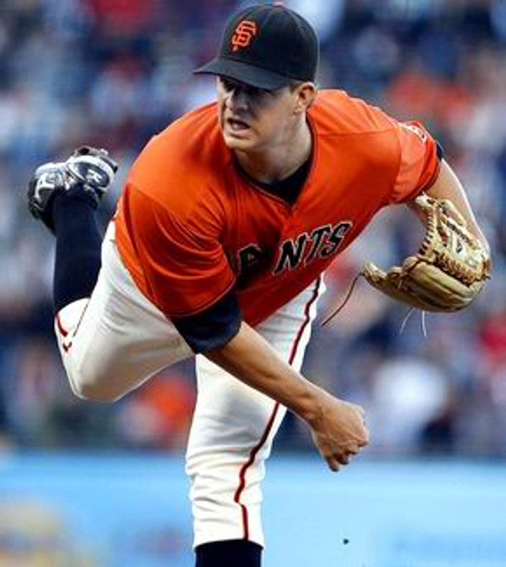 San Francisco Giants Matt Cain Cool Base MLB jersey front view