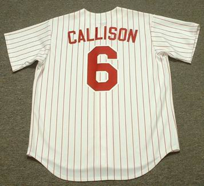 Philadelphia Phillies Johnny Callison 1960s MLB jersey front view
