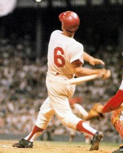 Philadelphia Phillies Johnny Callison 1960s MLB jersey front view