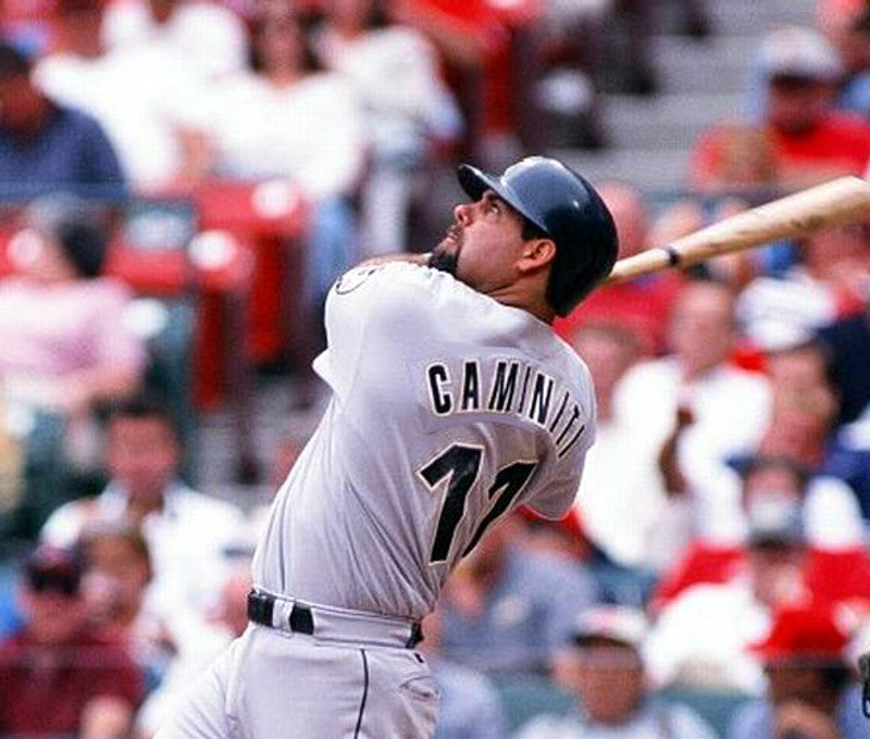 Houston Astros Ken Caminiti MLB jersey front view