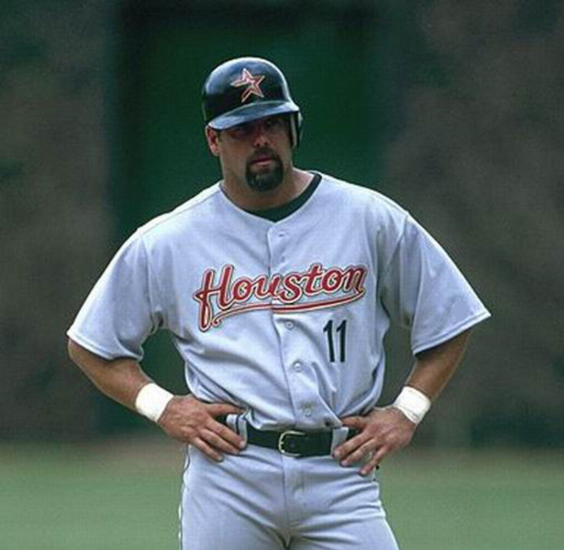 Houston Astros Ken Caminiti MLB jersey front view