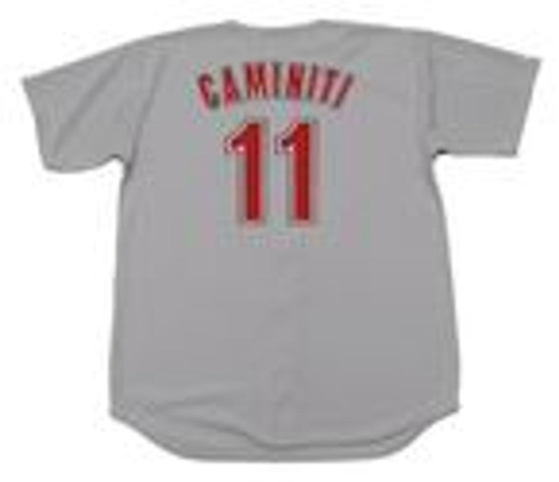 Houston Astros Ken Caminiti MLB jersey front view