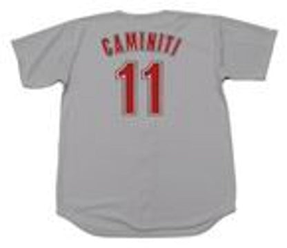 Houston Astros Ken Caminiti MLB jersey front view