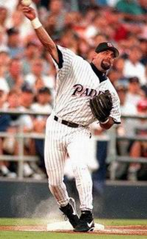 San Diego Padres 1990s Cooperstown MLB jersey front view