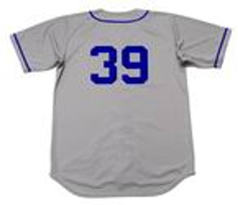 Roy Campanella Brooklyn Dodgers 1955 Cooperstown Away Baseball Stitched Jersey jersey front view
