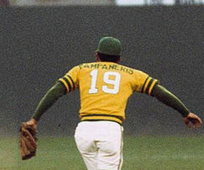 Oakland Athletics Cooperstown Name Number MLB jersey front view