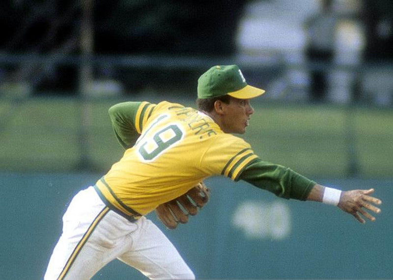 Oakland Athletics Cooperstown Name Number MLB jersey front view