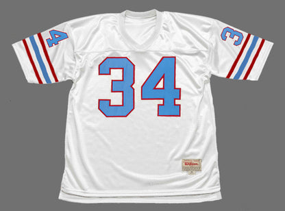 Houston Oilers Earl Campbell NFL jersey front view