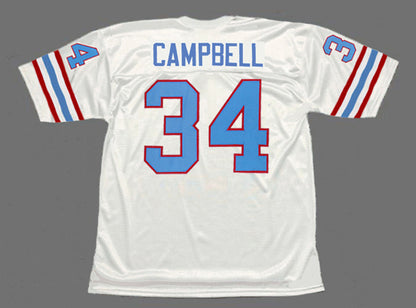 Houston Oilers Earl Campbell NFL jersey front view
