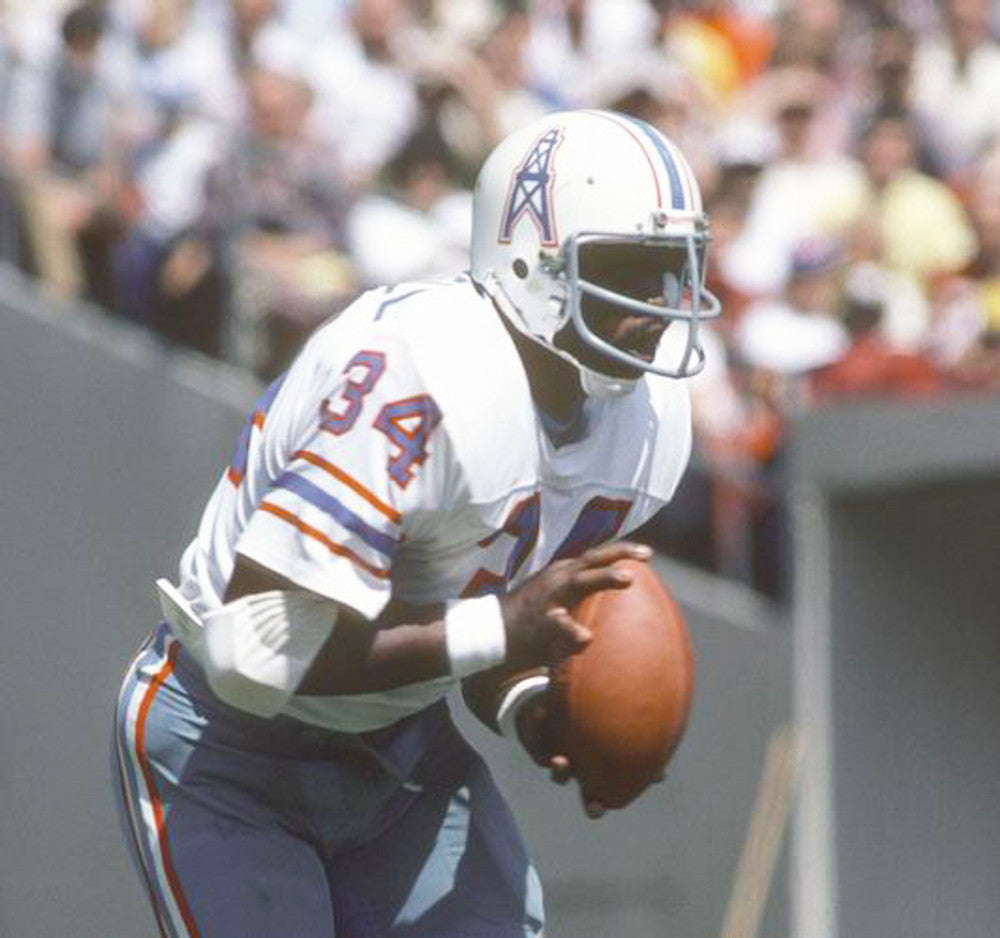 Houston Oilers Earl Campbell NFL jersey front view