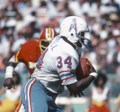 Houston Oilers Earl Campbell NFL jersey front view