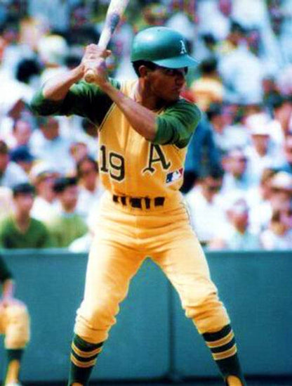 Oakland Athletics Bert Campaneris MLB jersey front view