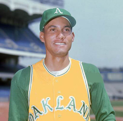 Oakland Athletics Cooperstown Name Number MLB jersey front view