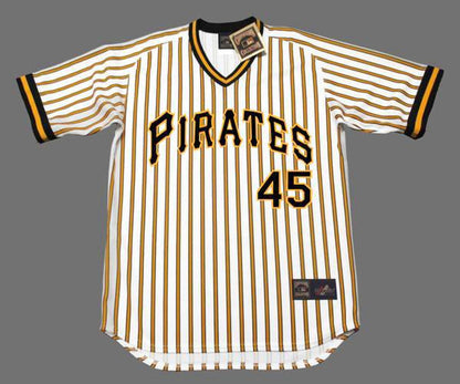 Pittsburgh Pirates John Candelaria Cooperstown MLB jersey front view
