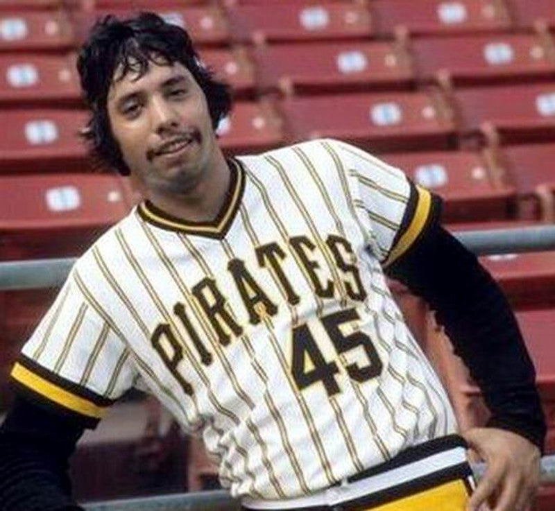 Pittsburgh Pirates John Candelaria Cooperstown MLB jersey front view
