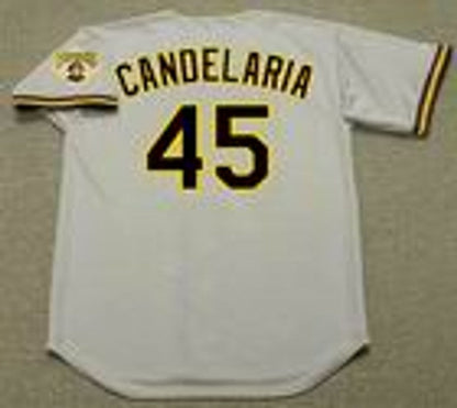 Pittsburgh Pirates John Candelaria MLB jersey front view