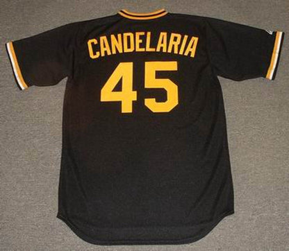 Pittsburgh Pirates John Candelaria Cooperstown MLB jersey front view