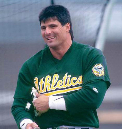 Oakland Athletics Jose Canseco MLB jersey front view