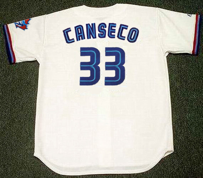 Toronto Blue Jays Jose Canseco MLB jersey front view