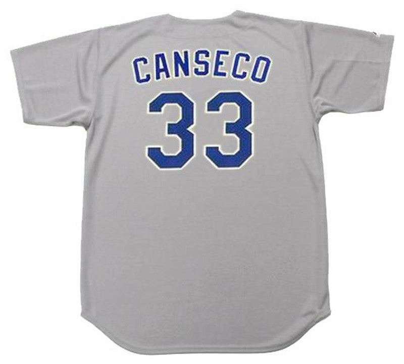 Texas Rangers Jose Canseco Cooperstown MLB jersey front view