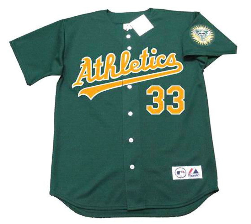 Oakland Athletics Jose Canseco MLB jersey front view