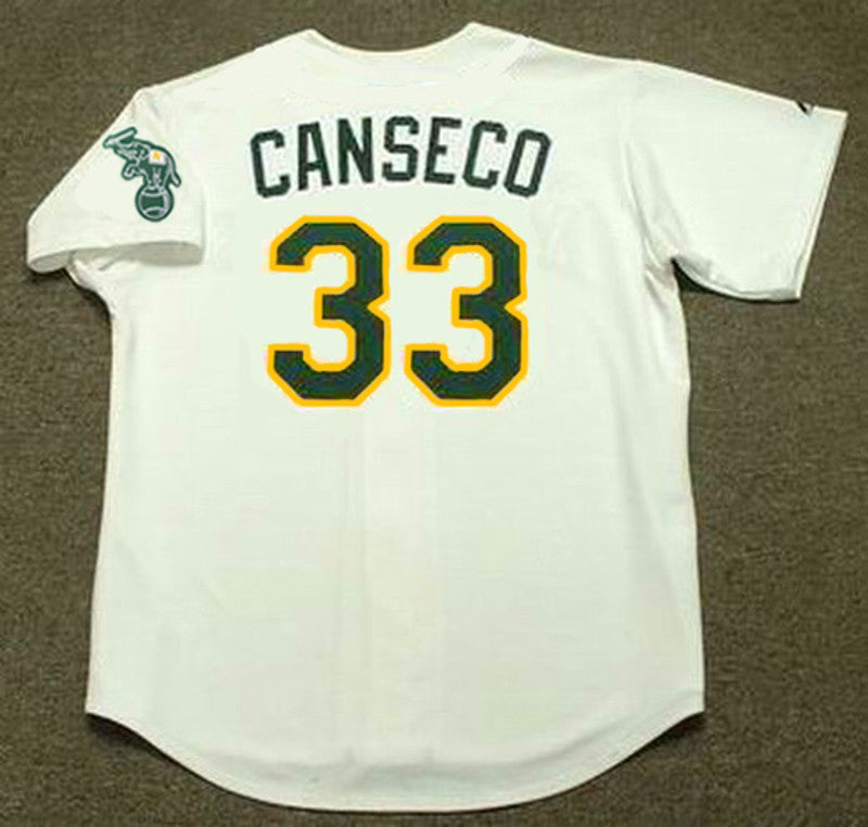 Oakland Athletics Jose Canseco MLB jersey front view