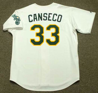 Oakland Athletics Jose Canseco MLB jersey front view