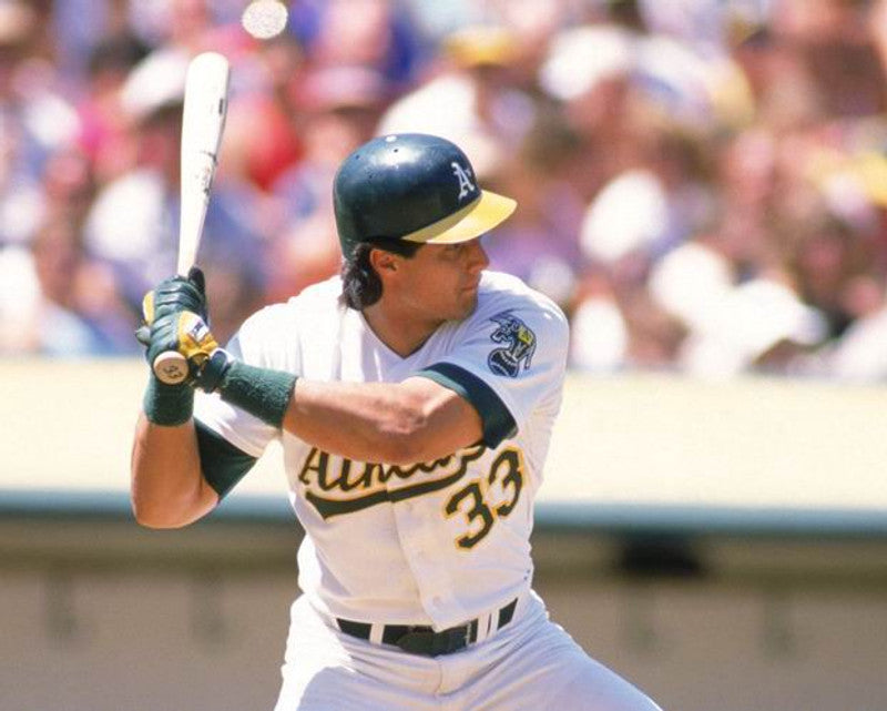 Oakland Athletics 1990s Name Number MLB jersey front view