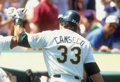 Oakland Athletics Jose Canseco MLB jersey front view