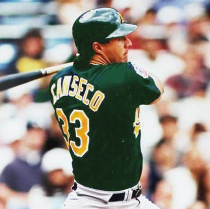 Oakland Athletics Jose Canseco MLB jersey front view