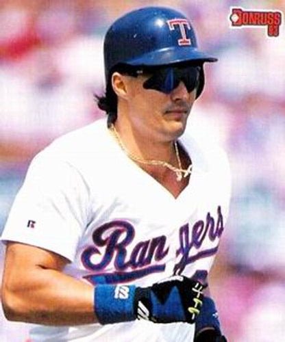 Texas Rangers Jose Canseco Cooperstown MLB jersey front view
