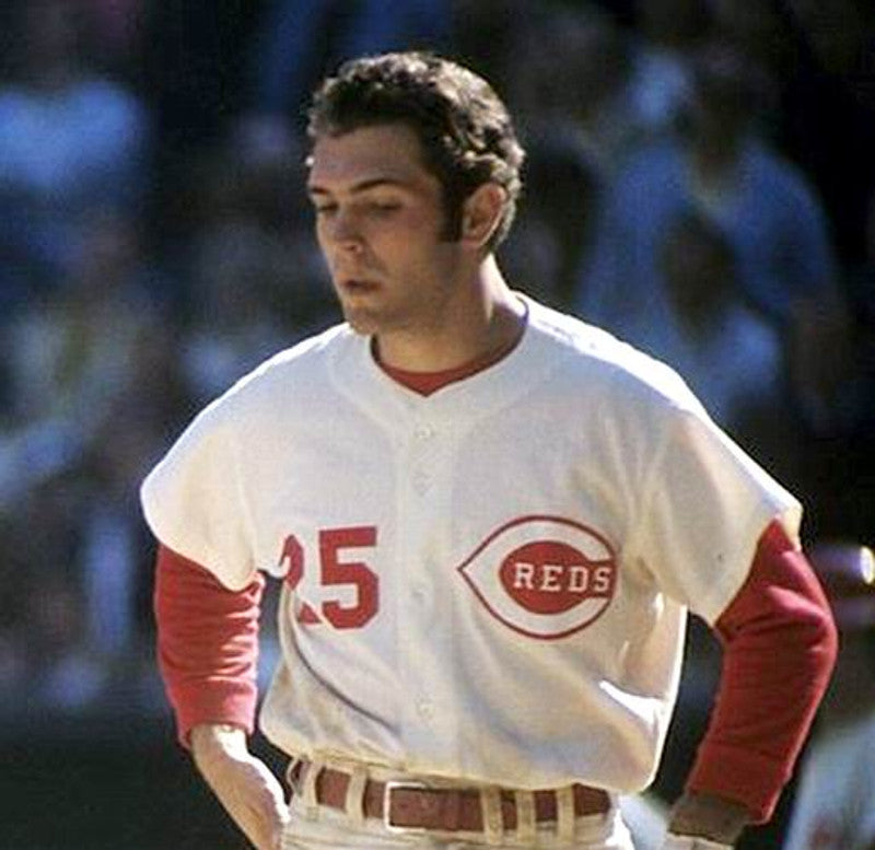 Cincinnati Reds Bernie Carbo Cooperstown MLB jersey front view