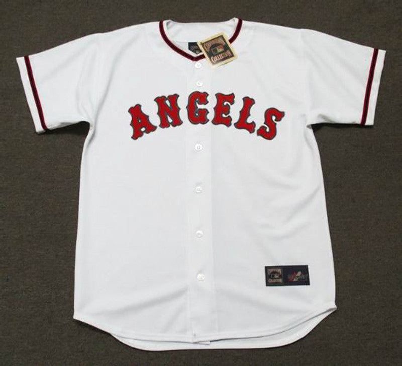 Dean Chance California Angels 1960S Cooperstown Home Baseball Stitched Jersey jersey front view