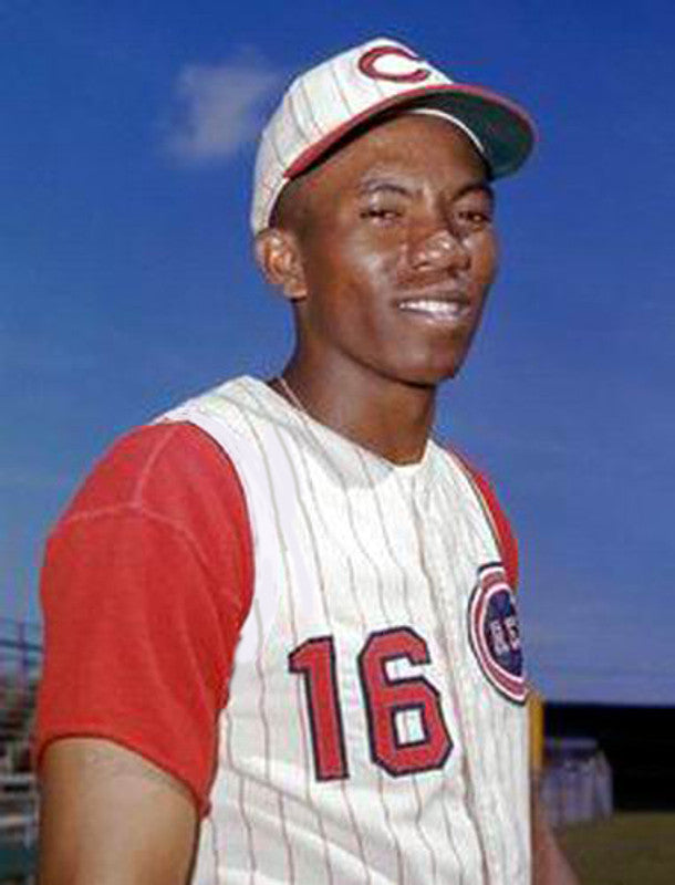 Cincinnati Reds Leo Cardenas 1960s MLB jersey front view