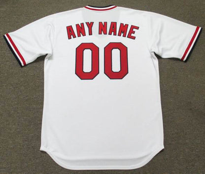 St Louis Cardinals 1980S Cooperstown Home Custom Name Number Stitched Jersey jersey front view