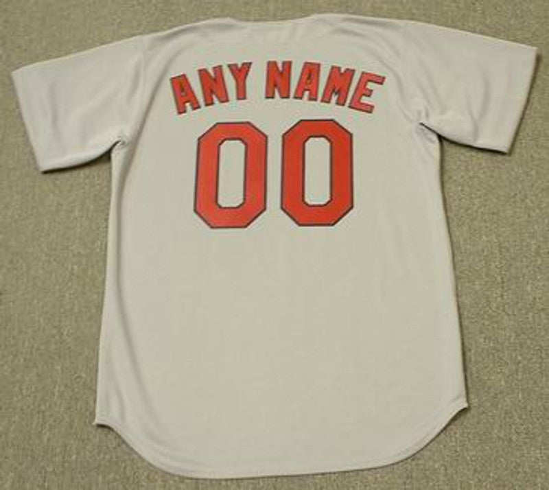 St Louis Cardinals 1960S Cooperstown Away Custom Name Number Stitched Jersey jersey front view