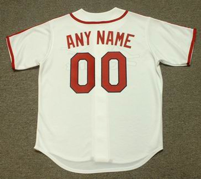 St Louis Cardinals 1940S Cooperstown Throwback Custom Name Number Stitched Jersey jersey front view
