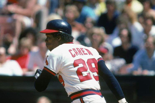 Rod Carew California Angels 1982 Cooperstown Throwback Baseball Jersey jersey front view