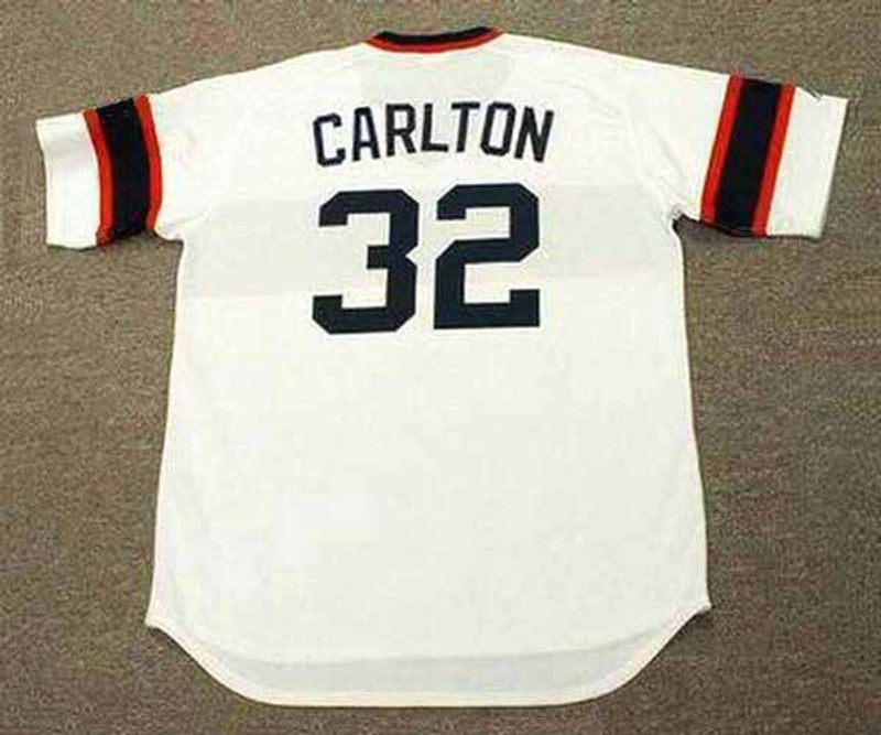Chicago White Sox Steve Carlton MLB jersey front view