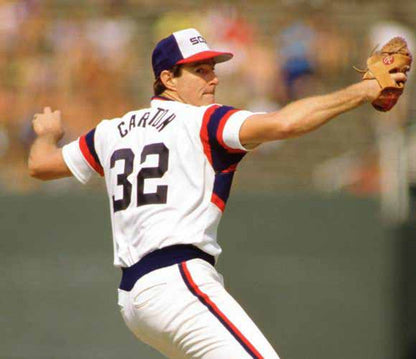 Chicago White Sox Steve Carlton MLB jersey front view