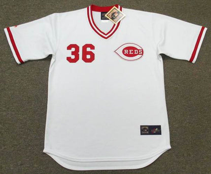 Cincinnati Reds Clay Carroll Cooperstown MLB jersey front view