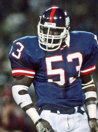 New York Giants Harry Carson NFL jersey front view