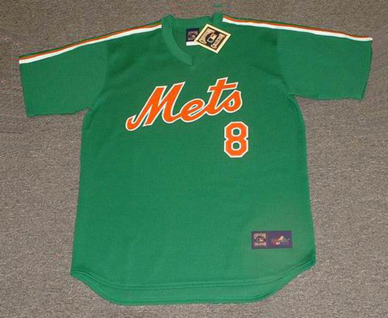 New York Mets Gary Carter St Patricks Day MLB jersey front view